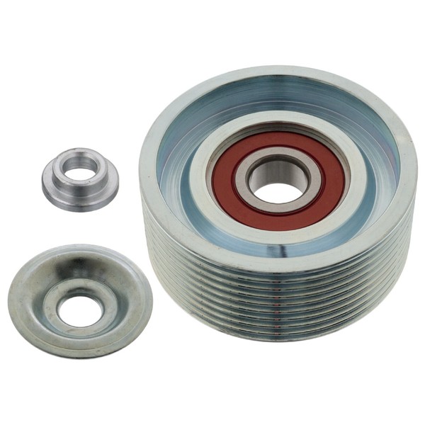 Febi Umlenkrolle Mit Anbaumaterial, FüR Keilrippenriemen Evobus 100566-image
