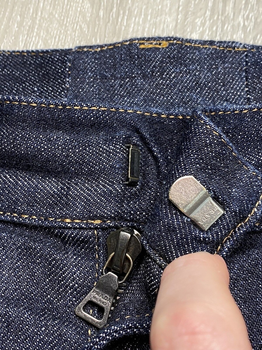 Prada Selvedge Denim Jeans Mens Pants Size 30 ( Fit 34 Prada Selvedge Denim Jeans Mens Pants Size 30 ( Fit 34