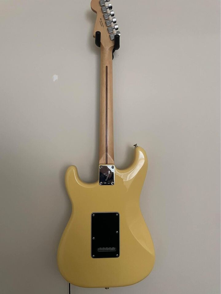 Buttercream Mexican Fender Stratocaster Electric HSH Guitar