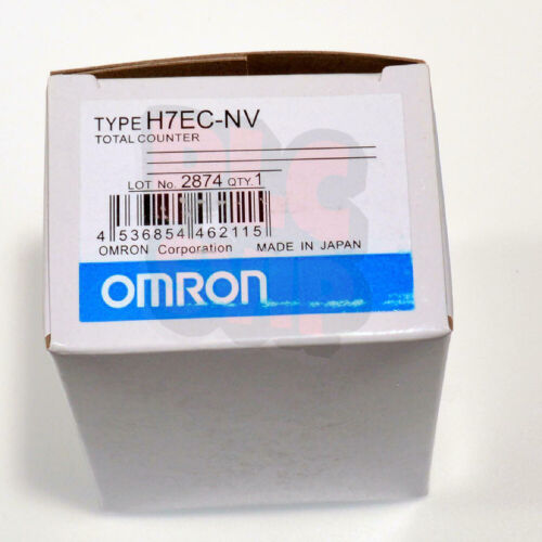 OMRON Digital Total Counter H7EC-NV H7ECNV 8 Digits LCD Display New 1PCS - Picture 1 of 1