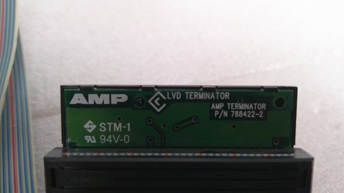 ADAPTEC DELL SCSI CARD 19160/2910N, 1925606-01, 02J902 W/ 68 PIN SCSI CABLE - Picture 9 of 9