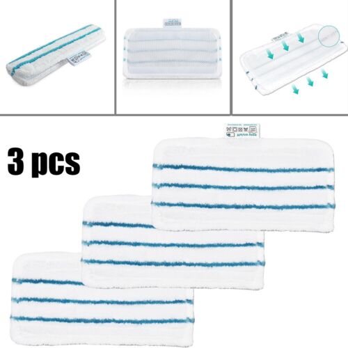Steam Cleaning Mop Wipes Head Depth 160mm Durable Accessories Canvas Dried - Picture 1 of 12
