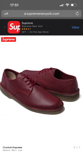 Clarks Originals x Supreme Desert Mali 
