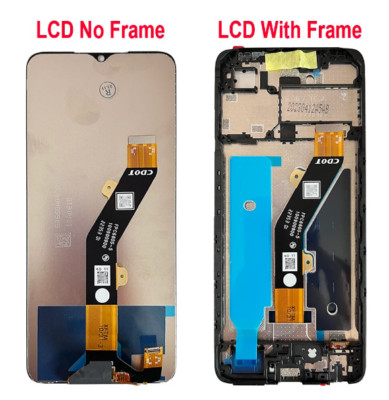 For Tecno Pop 7 Pro 7Pro BF7 BF7h LCD Display Touch Screen Digitizer Assembly