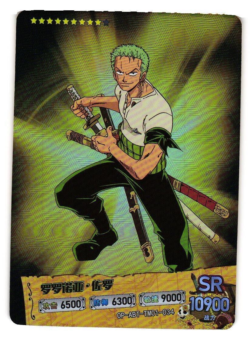 Roronoa Zoro SR OP-ABT-TM01-034 Alabasta One Piece Anime TCG CCG
