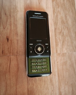 Sony Ericsson S500i in grün Slider-Handy ( defekt )