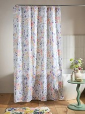 Next Multi Floral Shower Curtain – Water Resistant Bathroom Curtain – Brand New