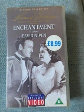 VHS cassette tapes - Enchantment classic film 1948 with David Niven