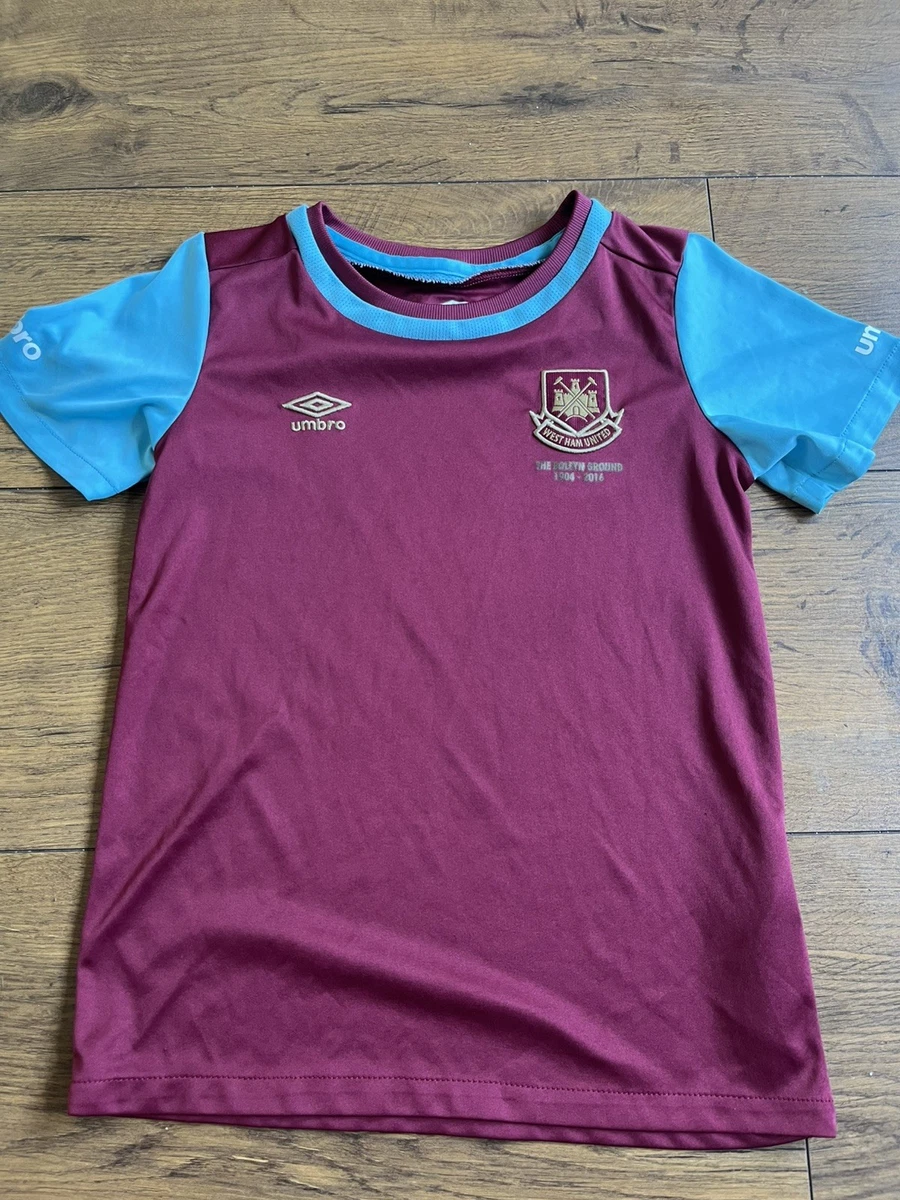 T-shirt West Ham United 2018 Extérieur – Umbro Enfant 10-11 Ans (vert)