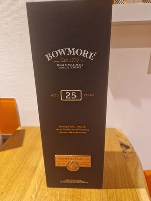 Bowmore 25 Jahre Single Malt Scotch Whisky, 700ml, 43%vol., Islay, NEU!