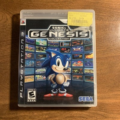 Sonic's Ultimate Genesis Collection (Sony PlayStation 3, 2009)