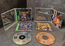 Rayman (Greatest Hits, 1998) & Rayman Rush (2002) for Playstation 1 - CIB