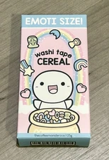 TheCoffeeMonsterzCo Cereal Box Lucky Charms Muted Galaxy Washi Tape Set TCMC