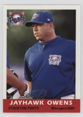 2002 Grandstand Stockton Ports Jayhawk Owens 0q3