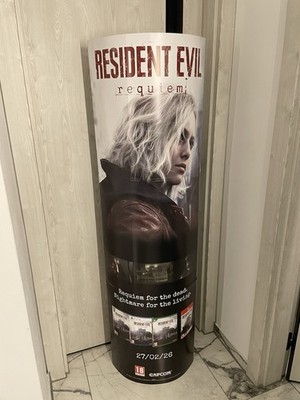 Resident Evil Requiem Display Stand / Poster (Official Promo) | eBay