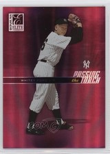 2004 Donruss Elite Passing the Torch /500 Whitey Ford Andy Pettitte HOF 0y9m