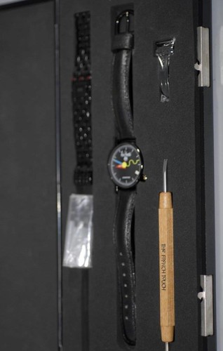 Alain Silberstein Arkitek ETA 2892/2 Limited 375/999 Watch Set w 2 band case box - Picture 8 of 16