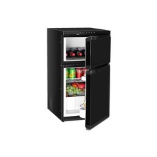 110V AC 12V 24V DC RV Fridge 2.8 Cu Ft for Truck Camping Boat Home Use Quiet