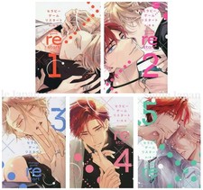 therapy game restart 1-5 Set Japanese comic manga Meguru Hinohara BL Yaoi
