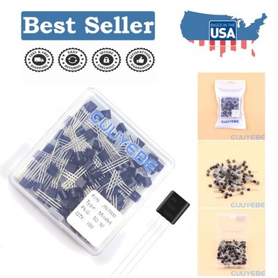 100 Pcs TO-92 NMOS Power MOSFET Transistors - Efficient Electronic Solutions