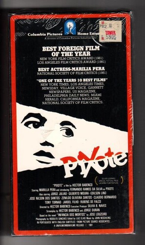 PIXOTE (VHS 1981) Hector Babenco, HTF, BRAND NEW!