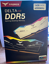 T-FORCE Delta RGB DDR5-6000 16GB 2x8GB 288-Pin DIMM ECC Memory