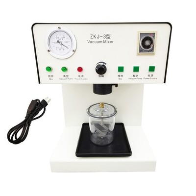 Lab Equipment Gypsum Vacuum Mixing Machine Built-in Vacuum Pump 110V 150W