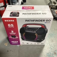 ION Audio Pathfinder Go Portable Bluetooth 3 Speaker Sound All-Weather NIB