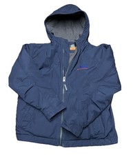 Berne Workwear HJ19 Torque Ripstop Blue Hooded Jacket Men s Size Large