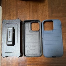 OTTERBOX Defender Pro Drop Rugged Holster Case Blue Black Clip Kickstand