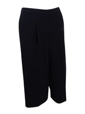 Tommy Hilfiger Women's Cropped Culottes (6, Black)