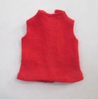 Vintage Barbie: SKIPPER #1935 Learning To Ride ~ Red Sleeveless Top