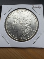 1881 S Morgan Dollar - BU - As Shown! (#2678)