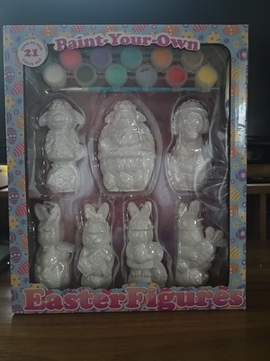 Paint Your Own Easter Figures