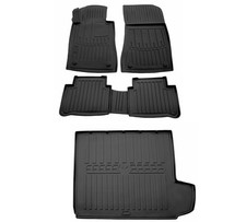 Gummimatten Fußmatten Kofferraumwanne für Mercedes S211 E-Klasse 2002-2009