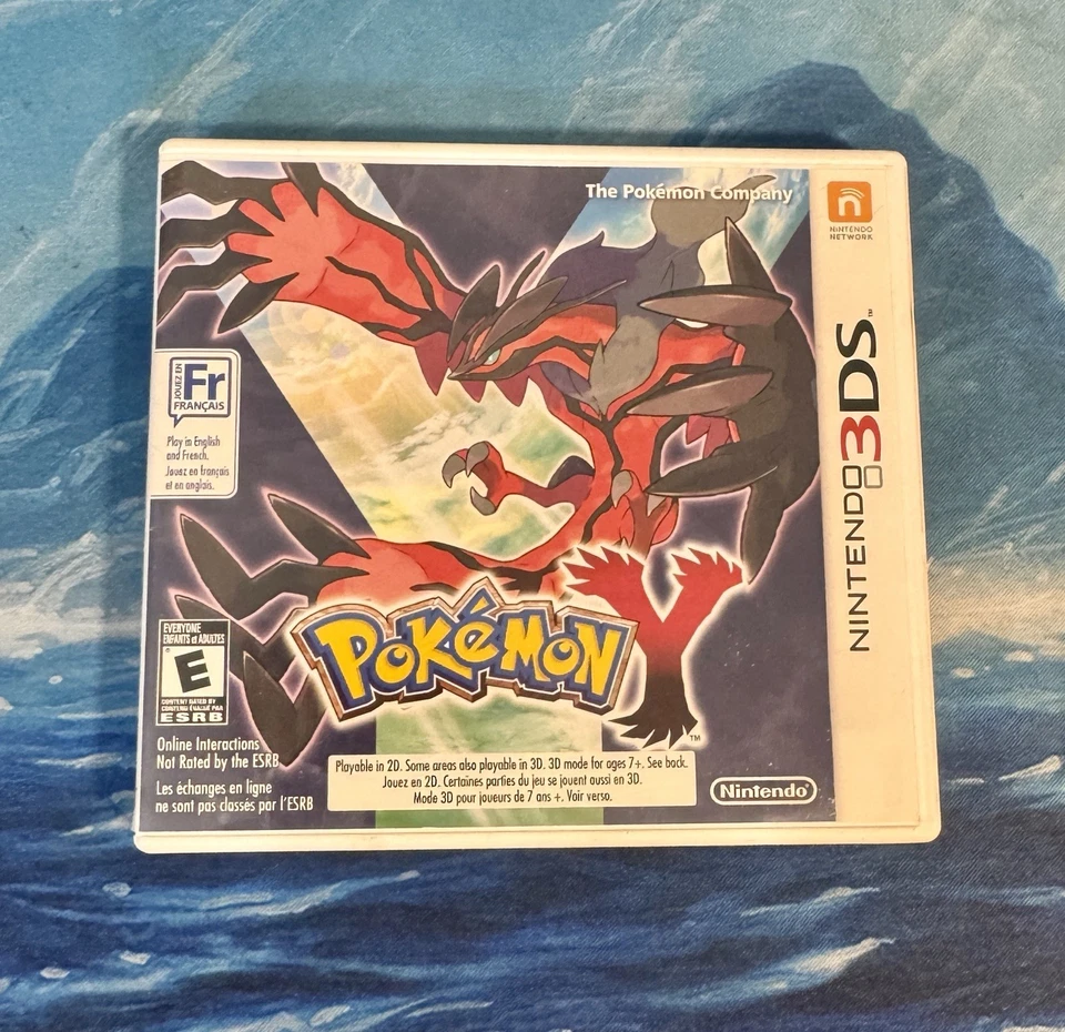Pokemon Y (Nintendo 3DS, 2013) CIB Complete Authentic Working - Good Condition - Image 2 of 4