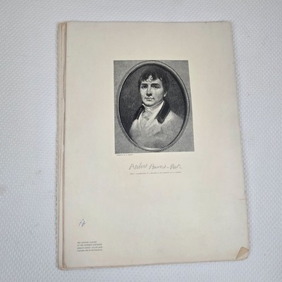 Antique 1800s Century Gallery Portraits Antique Set 13 Portrait Plate Art Prints