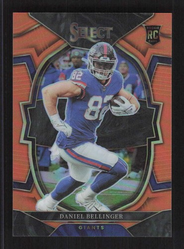 Daniel Bellinger 2022 Panini Select Orange Prizm #/49 Rookie #84 - Picture 1 of 3