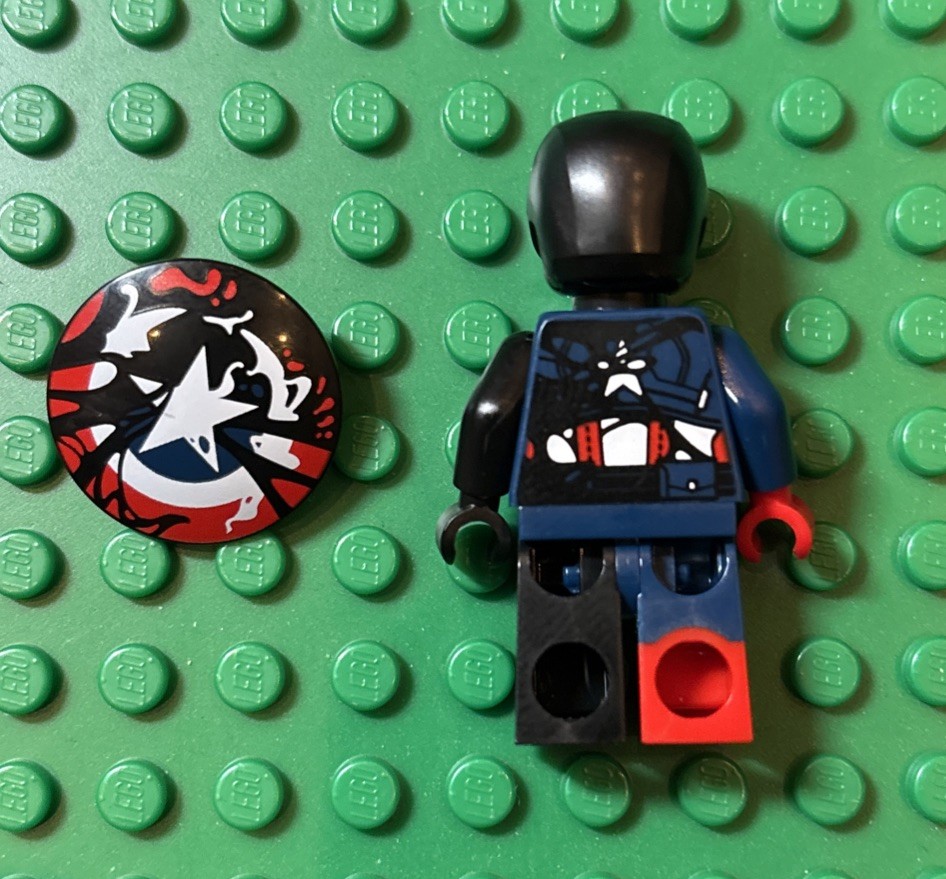 LEGO Marvel 76342 VENOMIZED CAPTAIN AMERICA AUTHENTIC IN HAND | eBay
