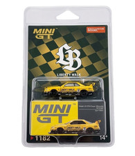 MINI GT LB-R34 Art Of Speed Nissan Super Silhouette Skyline Yellow Blister 2026