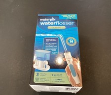 NEW SEALED Waterpik Water Flosser Classic 6 Pressure Settings Model WP-65W 3 Tip