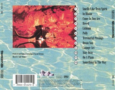 NIRVANA (US) - NEVERMIND NEW CD 720642442524| eBay