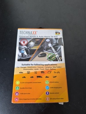 TechnaXX Germany Universal Mobile And Auto Alarm (TX-100)