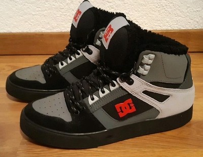 Top DC Shoes Pure High-top Sneaker Gr. 41 Winterschuhe rot schwarz grau Schuhe 