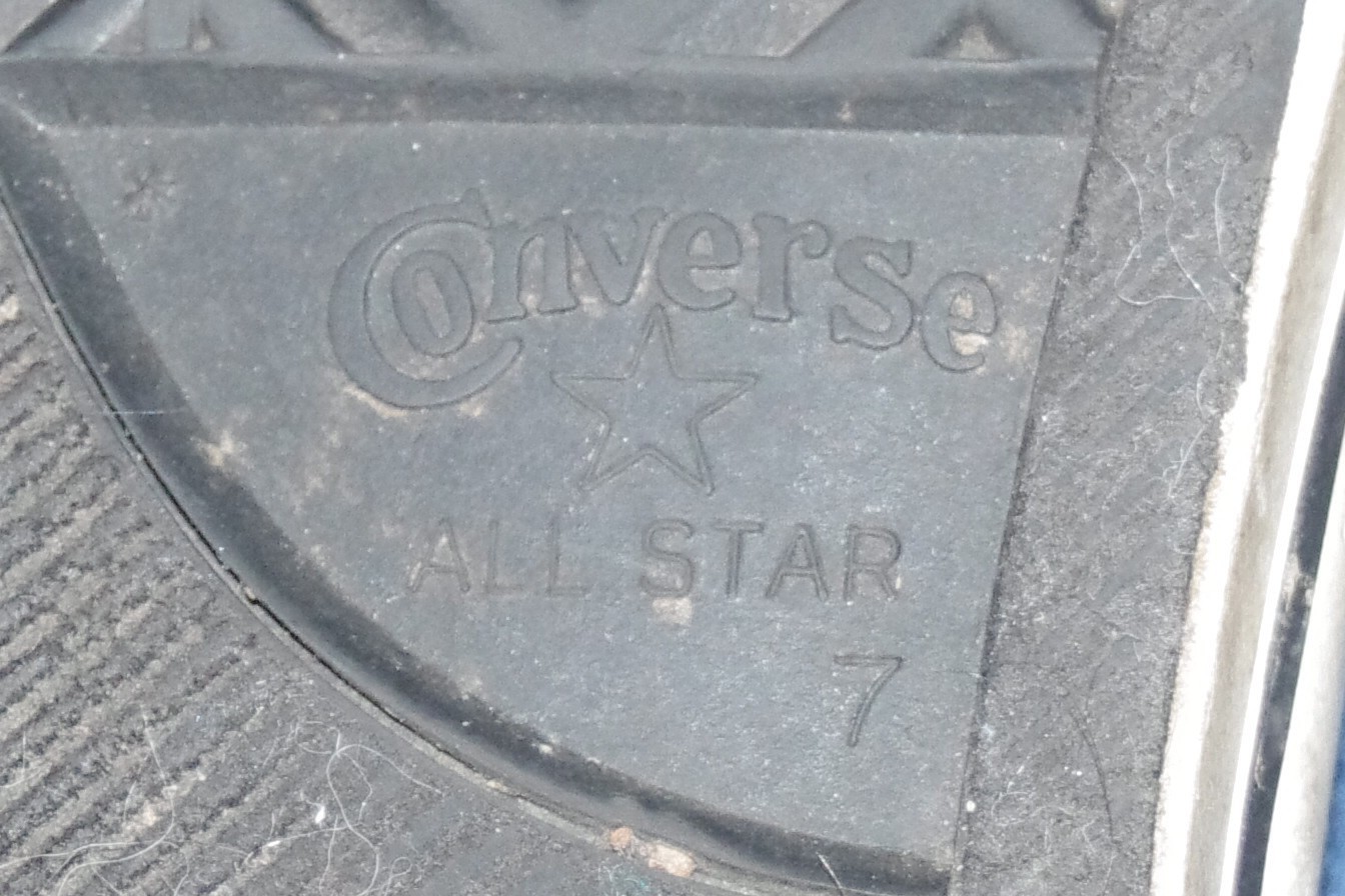 Vtg Converse Chuck Taylor All-Star Sneakers Shoes 7 Men 9 Women Royal Blue GUC thumbnail 6