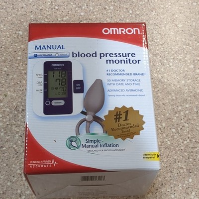 Omron Manual Blood Pressure Monitor HEM-432C Upper Arm