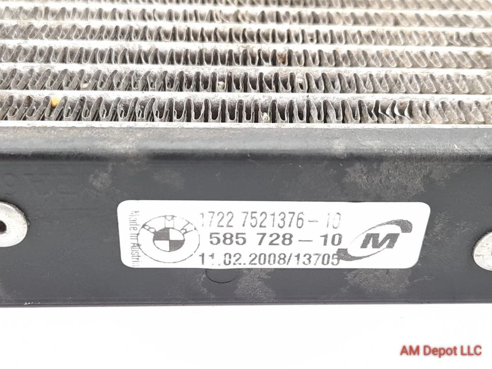 Refrigerador de óleo externo 2008 BMW 335i 335xi Turbo M3 E90 E92 17227521376 - Imagem 4 de 4