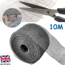 Stainless Steel Wool Mice Coarse Wire Wool Fill Fabric Kit Wall/Holes Cracks DIY