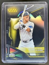 2026 Topps Chrome Black Aaron Judge Gold Refractor #/50 Yankees