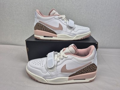 Nike Jordan Legacy 312 Low Women Basketball Shoes White Pink Oxford FQ7827 116